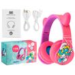 PowerLocus Headphones for children, Wireless, P1 Smurfs Edition
