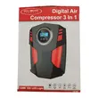 3 in 1 digitale autocompressor, LED-licht, DC 12V, 120W, 35L/min, 3m voedingskabel, automatische uitschakeling