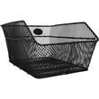 Cestino bicicletta posteriore, Fischer, 25 kg, rete metallica nera