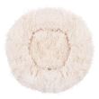 Cuccia morbida per cani/gatti, beige, 50 cm