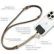 Guess Crossbody Strap For Popruh Phones PU 4G Chain &amp; Gold Charm, Length 150cm