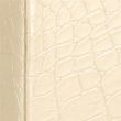 Portagioie, MDF, pelle ecologica e velluto, crema e rosa, con specchio, 17,5x14x12,5 cm, Springos