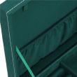 Portagioie, velluto, verde, 28x19,5x7 cm, Springos