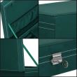 Portagioie, velluto, verde, 28x19,5x7 cm, Springos