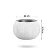Vaso decorativo con catena, rotondo, verde, 23,9x16,1 cm, Splofy Bowl WS