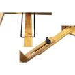 Tavolo per laptop, Artool, pieghevole, legno, naturale, 67x34,5x51 cm