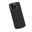 Devia Husa Ultra-Thin Carbon Fiber Magnetic iPhone 15 Pro Negru