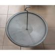 Disco grill, in ghisa, tipo grill, con gambe e gancio, 50 cm, Barbeque