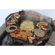 Disco grill, ghisa, tipo grill, con gambe, 52 cm, Mixed Barbeque