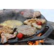 Disco grill, ghisa, tipo grill, con gambe, 52 cm, Mixed Barbeque