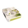Organizer estensibile per posate Bianco/Verde - Joseph&amp;Joseph