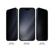 Eiger Folie Glass Privacy Mountain Glass GRS iPhone 16 Pro Schwarz