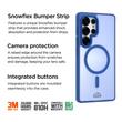 Funda Eiger Blizzard Magsafe GRS para Samsung Galaxy S25 Ultra, color azul