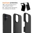 Funda Eiger Husa North para iPhone 16, color negro
