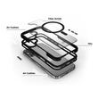 Eiger Case Pro MountainAir MagSafe iPhone 16 Plus Black