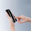 Devia Folie Glass Van Series Privacy a schermo intero due volte iPhone 16 Pro nero