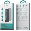 Devia Folie Glass Van Series Privacy a schermo intero due volte iPhone 16 Pro nero