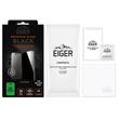 Verre de confidentialité Eiger Folie Glass GRS pour iPhone 16e / iPhone 14 / iPhone 13 / iPhone 13 Pro Noir