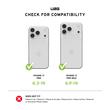 Protector de lente de cámara de vidrio laminado UAG para iPhone 17 Pro/17 Pro Max, titanio