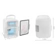 Frigo turistico, mini, 12V/220V, bianco, 4 L, 17,5x23,5x25 cm, Malatec