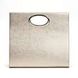 Urban Vanilla, Borsa in pelle con manico e accessori cuciti KELLY Oro, Oro