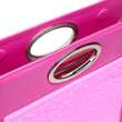 Urban Vanilla, Borsa in pelle con manico e paillettes KELLY Pink SPARKLE, Pink