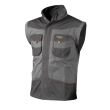 Arbeitsjacke, umwandelbar in Weste, 2 in 1, abnehmbare Ärmel, Baumwolle, Größe XL/54, NEO
