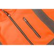 Giacca da lavoro, riflettente, in pile, arancione, modello Visibility, taglia L/52, NEO