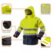 Chaqueta de trabajo, tejido Oxford, impermeable, amarillo, modelo Visibility, talla L/52, NEO