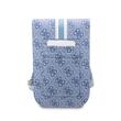 Custodia per telefono Guess PU 4G strisce stampate blu