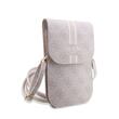 Custodia per telefono Guess PU 4G strisce stampate rosa