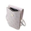 Custodia per telefono Guess PU 4G strisce stampate rosa