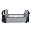 Sacco da letto multifunzionale per neonati, con manici, nero, 35x14x45 cm, Isotrade