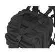 Cartella/zaino tattico, 5 scomparti, poliestere 600D, nero, 38 L, 37x29x55 cm, Isotrade