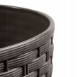 Vaso da fiori decorativo, rotondo, marrone, 40x37,5 cm, Rato Round