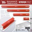Professionele troffel, roestvrij staal, 40 cm x 0,3 mm, Strend Pro