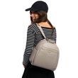 Mochila de cuero verde