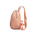 Mochila de cuero verde