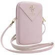 Guess Pink Triangle 4G Phone Bag (adjustable strap)