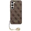 Custodia Guess 4G Charms Samsung Galaxy S24 Marrone