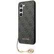 Custodia Guess 4G Charms Samsung Galaxy S24 Plus grigia