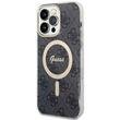 Guess Coque 4G MagSafe iPhone 15 Pro Noir