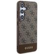 Custodia Guess 4G Metal Gold Logo Samsung Galaxy S24 Marrone