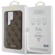  Custodia Guess 4G Metal Gold Logo Samsung Galaxy S24 Ultra Marrone