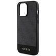 Guess 4G Stripe Logo MagSafe Custodia iPhone 15 Pro Nero