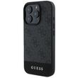 Custodia Guess 4G Stripe Logo iPhone 16 Pro Max Grigia