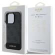 Custodia Guess 4G Stripe Logo iPhone 16 Pro Max Grigia