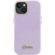 Guess Husa Glitter Full Wrapped iPhone 15 Lilac