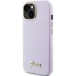 Guess Husa Glitter Full Wrapped iPhone 15 Lilac