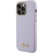 Coque Guess Glitter entièrement enveloppée pour iPhone 15 Pro Max Lilas
